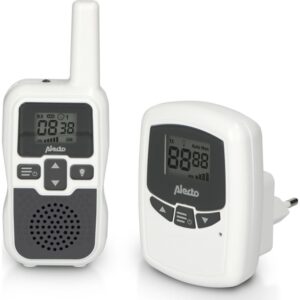 Alecto Babyalarm Med En Rækkevidde På Op Til 3.000 Meter Hvid/Ant. ( A003460 )