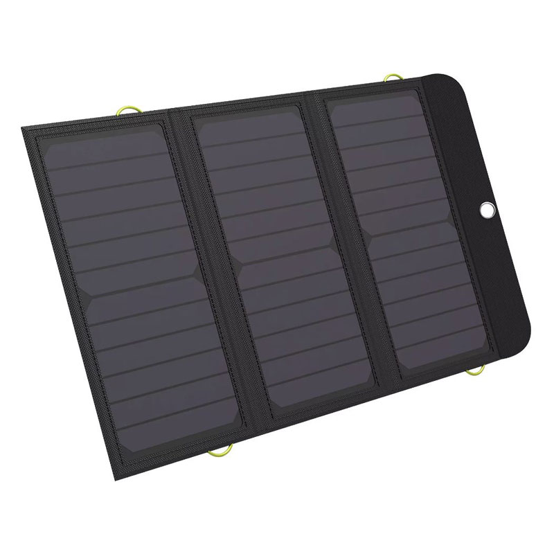 REFURBISHED Sandberg 21W Solcelle oplader m. indbygget 10.000 mAh powerbank