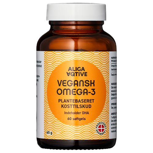 Aliga Aqtive Vegansk Omega-3 (60 softgels)
