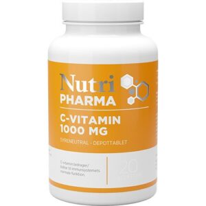 NutriPharma C-Vitamin 1000 mg - 120 tab