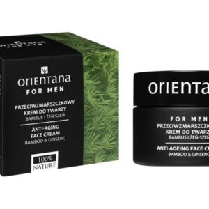 Orientana Orientana For Men - Anti-Wrinkle Face Cream. Bamboo And Ginseng - 50 Ml