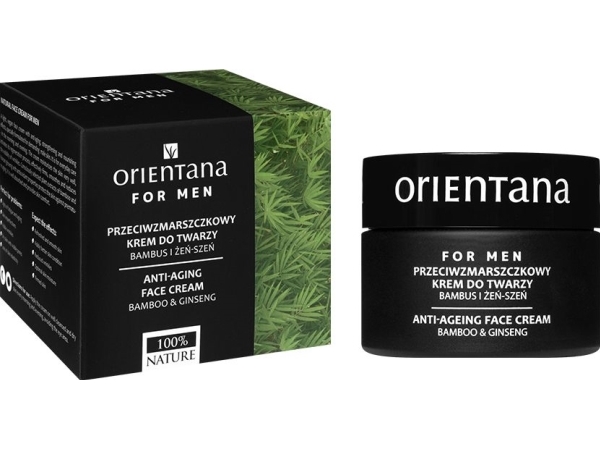 Orientana Orientana For Men - Anti-Wrinkle Face Creme. Bambus Og Ginseng - 50 Ml