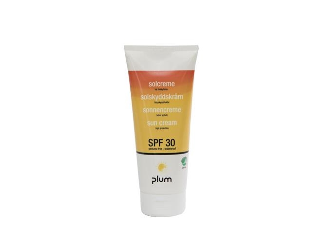 Plum Solcreme 200Ml Faktor 30 - 3022.U.Parfume, Beskyt. Mod Uva + Uvab Stråler, Svanemærket