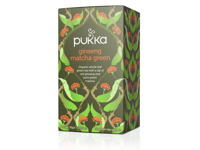 Pukka Pad Pukka Ginseng Matcha Grøn 20 Poser - Puk5064r4