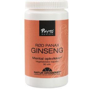 Rød Ginseng - 90 kapsler