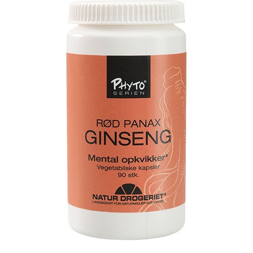 Rød Ginseng - 90 kapsler