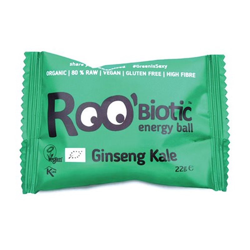 Roobiotic Energibombe Ginseng & Grønkål Ø