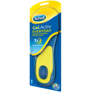 Scholl GelActiv Everyday Indlægssåler - str. 40-46,5