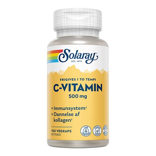 Solaray C-vitamin 500 mg - 100 kap