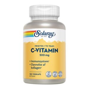 Solaray C-vitamin 500 mg - 180 kap