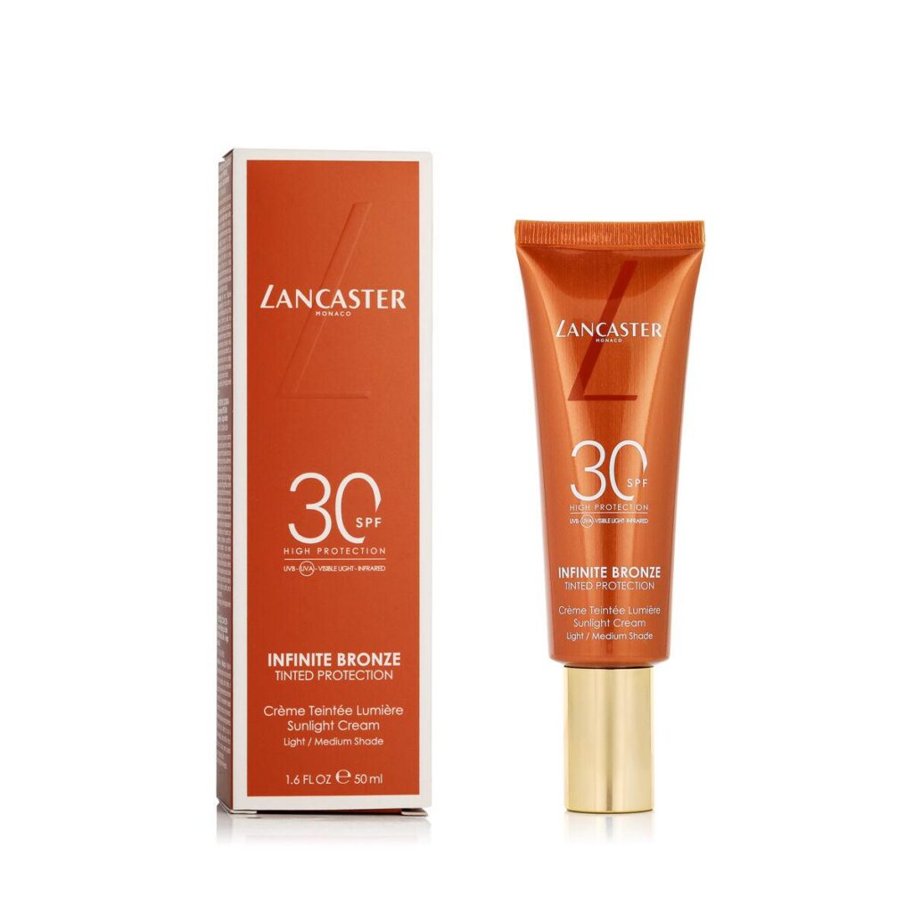 Solcreme til ansigtet Lancaster Infinite Bronze