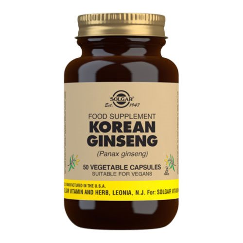 Solgar Korean Ginseng - 50 kap