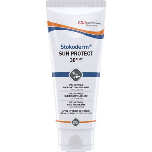 Stokoderm solcreme, SPF 30, uden parfume, vandfast, 100ml
