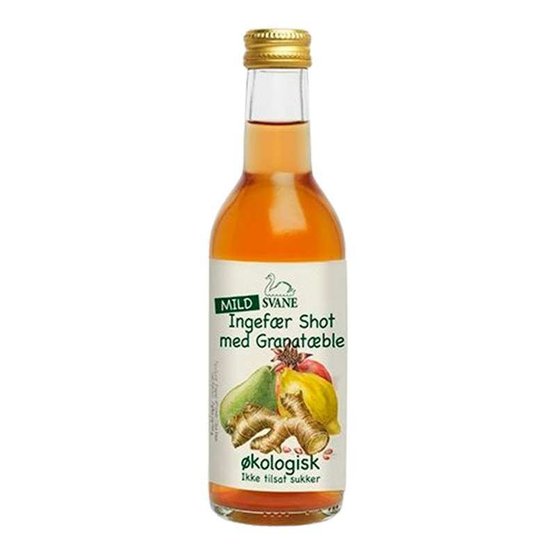 Svane Ingefær shot m. granatæble Ø (250ml)