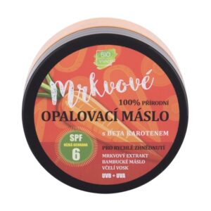 Vivaco 100% Naturlig Solcreme Smør Med Gulerodsekstrakt Spf 6 150 Ml