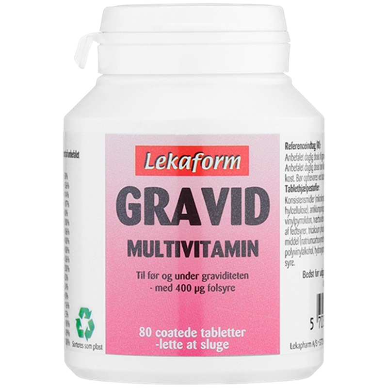 Lekaform Gravid Multivitamin (80 tabl)