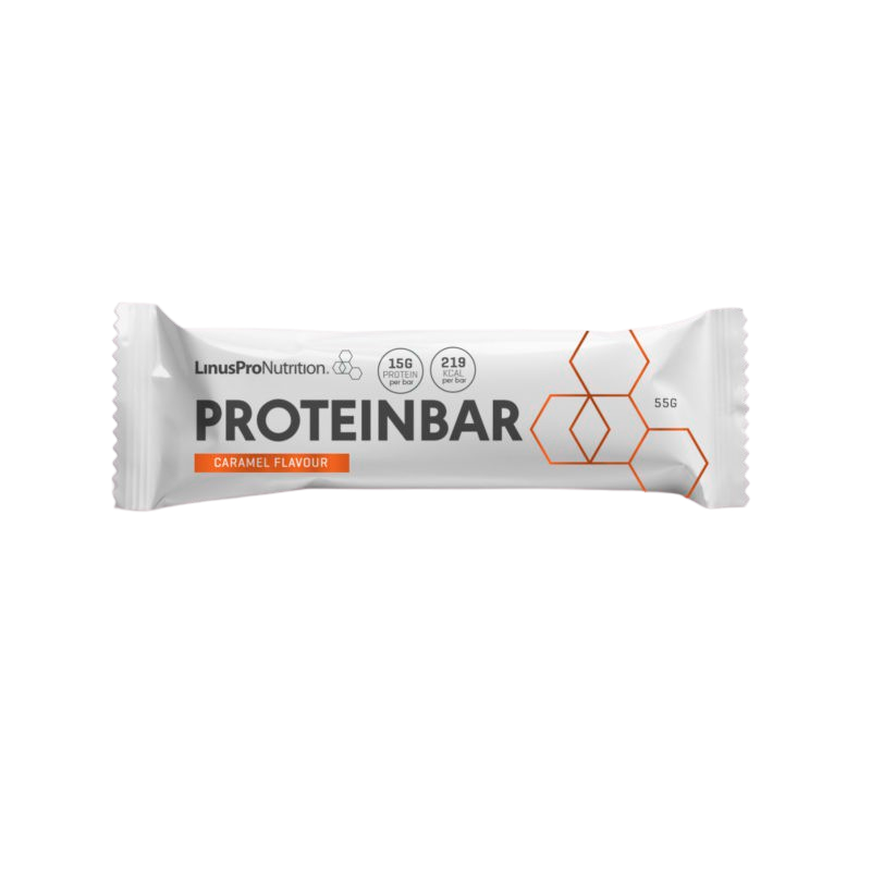LinusPro Proteinbar Karamel & Mælkechokolade (60 g)