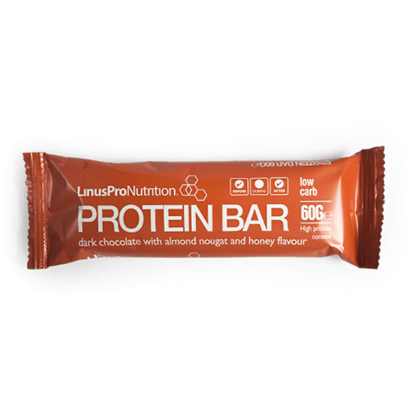 LinusPro Proteinbar Mandel/Nougat (60 g)