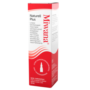 Miwana Næsespray Naturell Plus (30 ml)