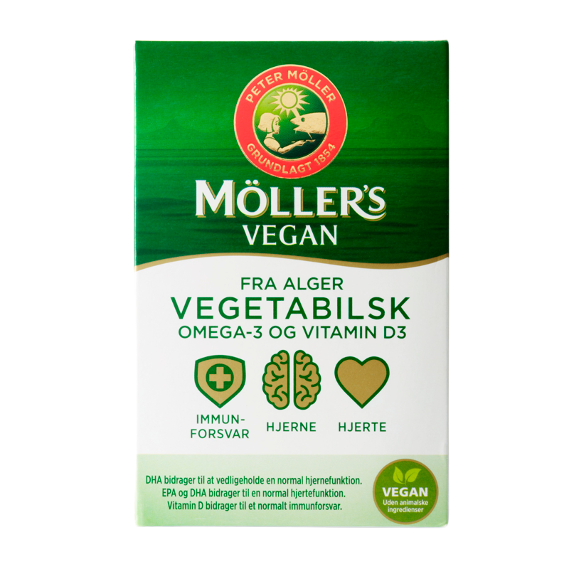 Møllers Vegan Omega-3 (30 tabs)