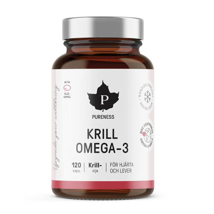 Omega-3 Krill 60 Capsules Pureness - 120 kapslar