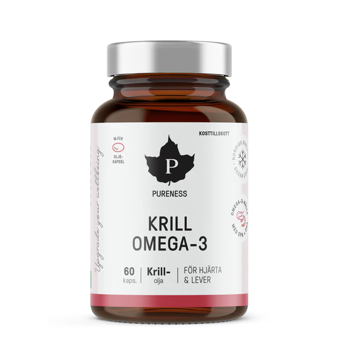 Omega-3 Krill 60 Capsules Pureness - 60 Tabletter