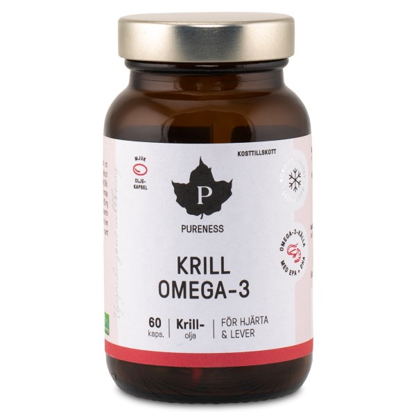 Pureness Krill Omega-3, 60 kapsler