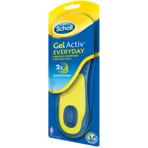Scholl GelActiv Everyday Indlægssåler - str. 35,5-40,5