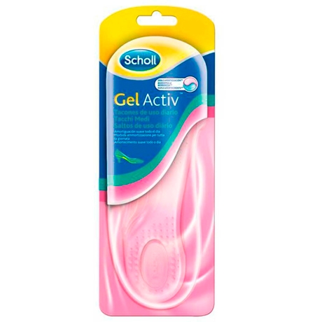 Scholl GelActiv Indlægssåler Til H⌀je Hæle