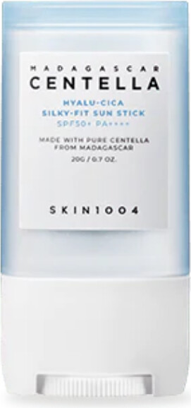 Skin1004 - Madagascar Centella Hyalu-cica Silky-fit Sun Stick - Spf50+ Pa++++ - 20 G - Solcreme