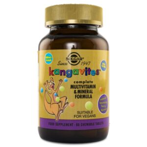Solgar Kangavites Multivitamin Børn, Bouncing Berry, 60 tabl