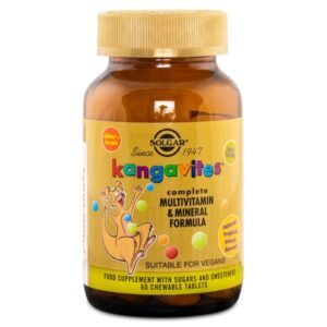 Solgar Kangavites Multivitamin Børn, Tropical Punch, 60 tabl