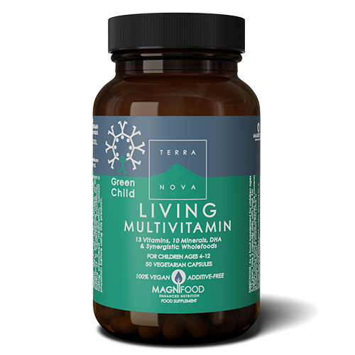 Terranova Green Child Living Multivitamin (100 kap)