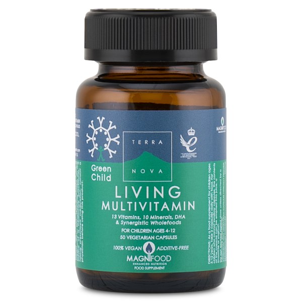 Terranova Multivitamin Børn, 50 kapsler