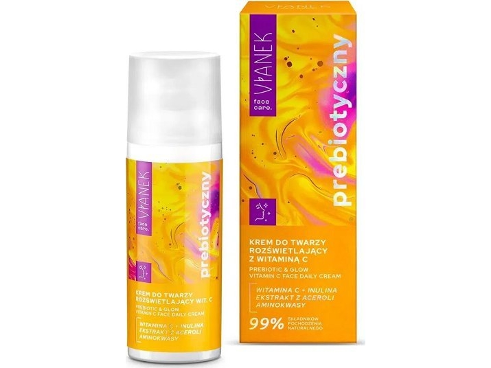 Vianek_Prebiotic Illuminating Face Creme Med C-Vitamin 50 Ml
