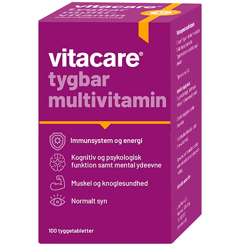 VitaCare Tygbar Multivitamin (100 tabletter)