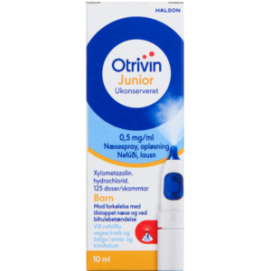Otrivin Junior Næsespray 0,5 mg/ml (10 ml)