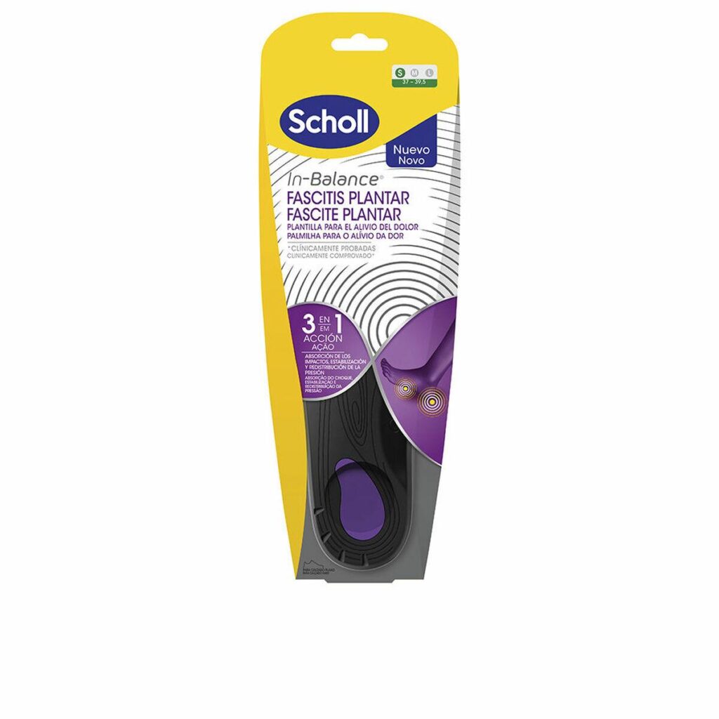 Scholl In-Balance indlægssåler mod fasciitis plantaris - S (37-39,5)