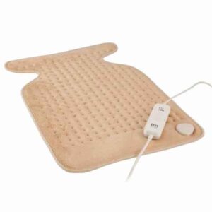 TM elektrisk varmepude til nakke og ryg - 62 × 41 cm, beige