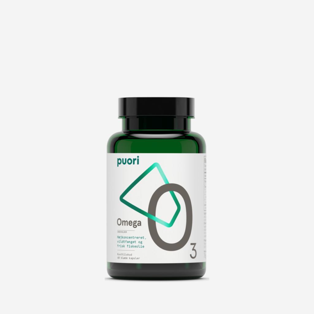 Puori Omega-3 O3 - 60 kapsler