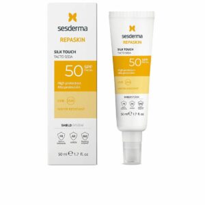 Sesderma REPASKIN solcreme til ansigt SPF 50 - Silk Touch 50 ml