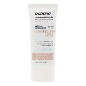 Solcreme SPF 50+ Babaria Multi-Protection Color 50 ml