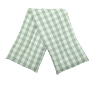 Varmepude Versa Vichy - grøn bomuld 12,5 × 45 cm