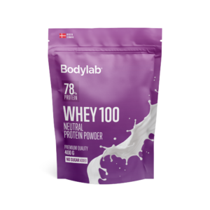 Bodylab Whey 100 Proteinpulver Neutral (400g)