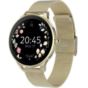 Smartwatch Forever GSM180306 - gylden AMOLED med pulsmåler