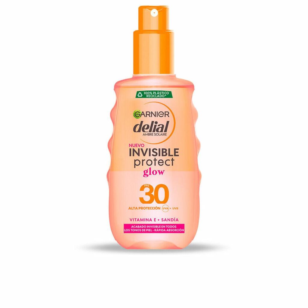 Solcreme spray Garnier Invisible Protect Glow SPF 30 - 150 ml