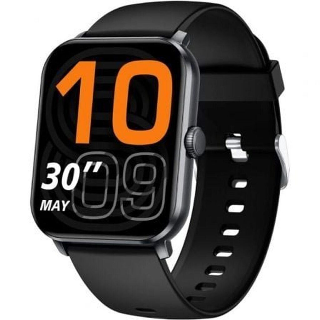 Smartwatch Qubo SMT-200 - sort 1,8" med pulsmåler