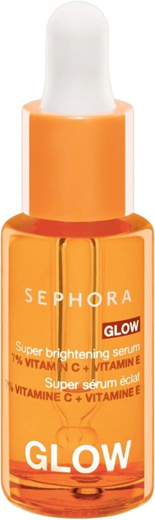 Glow Super Serum med 7% C-vitamin og E-vitamin, som Giver Glød