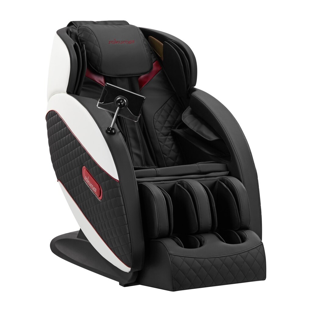 Sakura massagestol 801 - Sort Rød