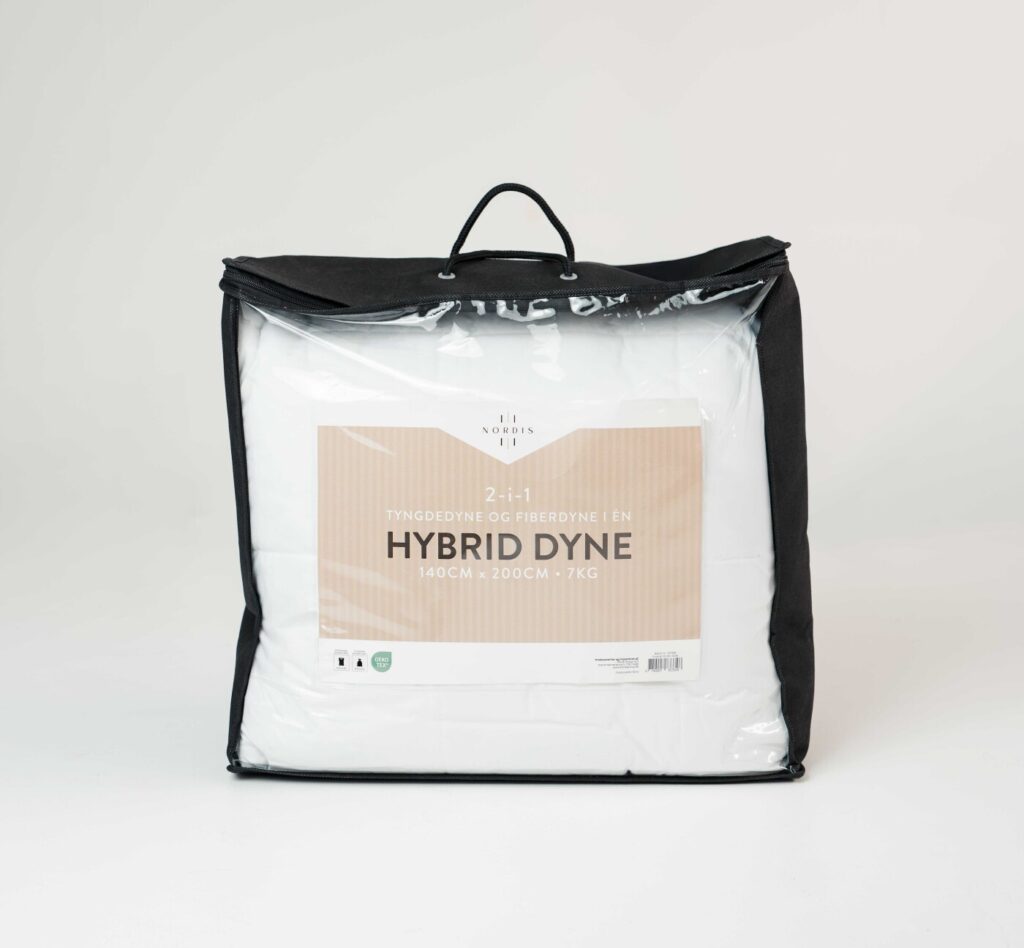 Scandinavian Collection - Tyngdedyne Og Fiberdyne - 140x200 Cm